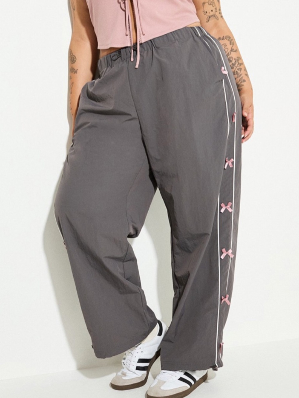 Torrid LoveSick Side-Bows Track Pants size 2